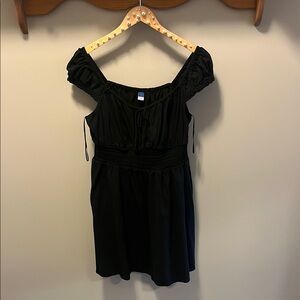 Black Off-Shoulder Dress
